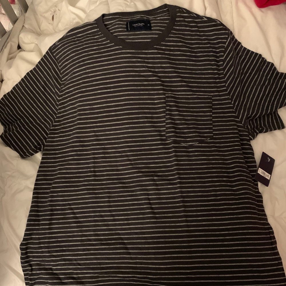 Lucky Brand Striped T-Shirt XL